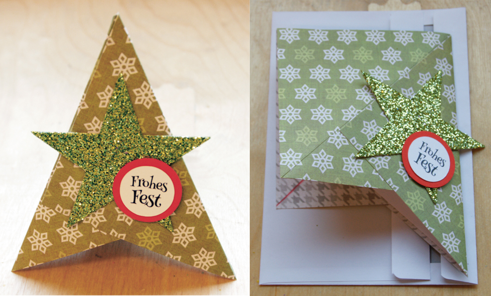 Kreativ Set 30 - Aufstellkarte Tannenbaum
